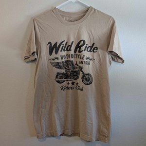 *5/$25* Women's Wild Ride Motorcycle Graphic Tee - Size Medium